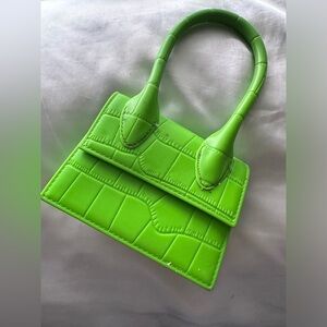 Mini Line Green purse